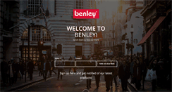 Desktop Screenshot of benley.de